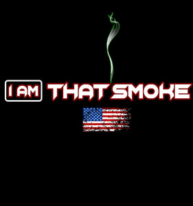 USA FLAG SMOKE HOODIE